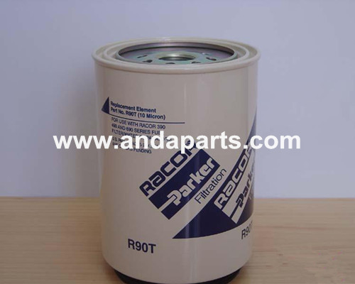 China GOOD QUALITY RACOR/PARKER FUEL FILTER R90T ON SELL supplier