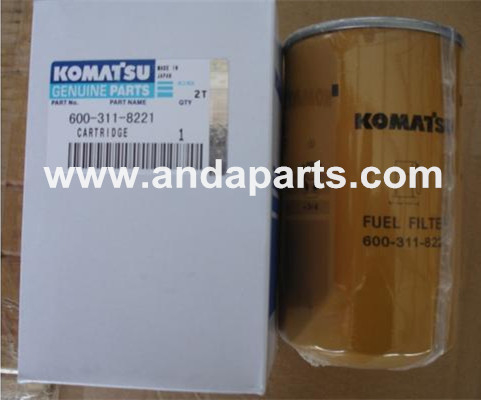 China GOOD QUALITY FUEL FILTER 600-311-8221 FOR KOMATSU supplier