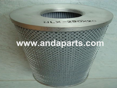 China GOOD QUALITY LEEMIN HYDRAULIC FILTER NLX-250×20 ON SELL supplier