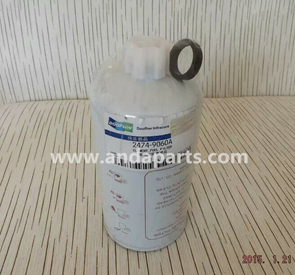 China GOOD QUALITY DOOSAN FUEL FILTER 2474-9060A ON SELL supplier