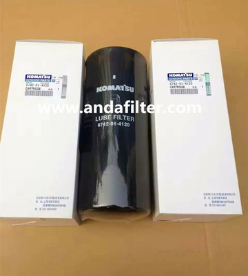 China GOOD QUALITY KOMATSU FUEL FILTER 6742-01-4120 supplier