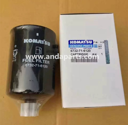 China GOOD QUALITY KOMATSU FUEL FILTER 6732-71-6120 supplier
