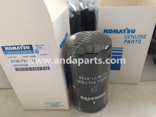 China GOOD QUALITY KOMATSU FUEL FILTER 6136-71-6120 supplier