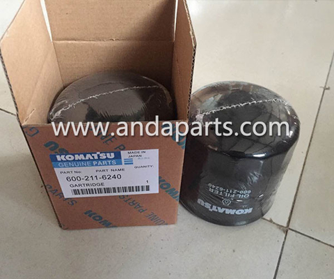 China Good Quality Oil Filter For Komatsu 600-211-6240 supplier