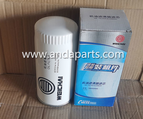 China Good Quality Oil Filter For WEICHAI 1000424655 supplier